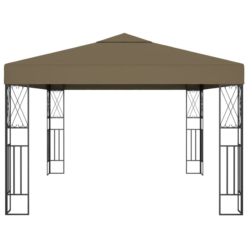 Dealsmate  Gazebo 3x4 m Taupe Fabric
