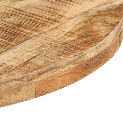 Dealsmate  Bistro Table Round Ø50x75 cm Rough Mango Wood
