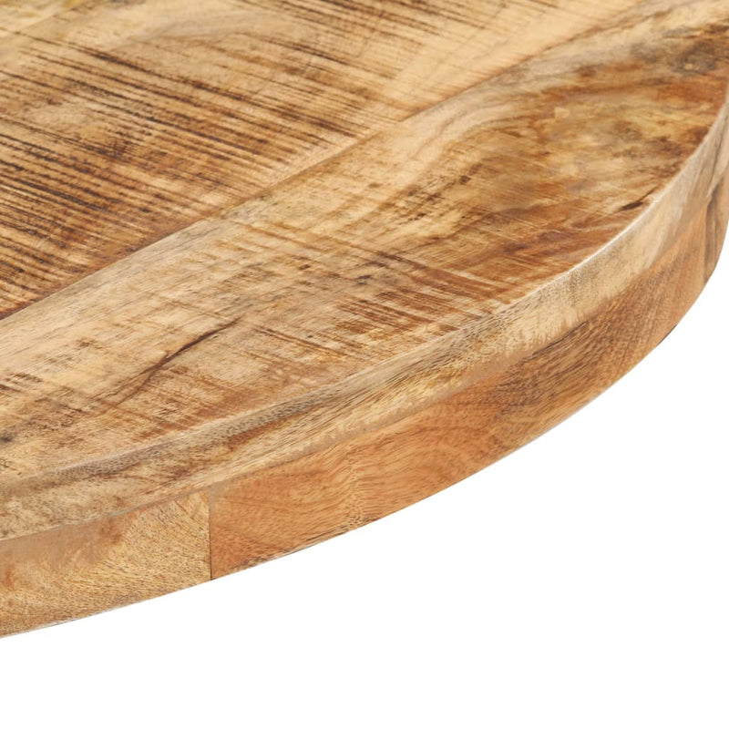 Dealsmate  Bistro Table Round Ø50x75 cm Rough Mango Wood