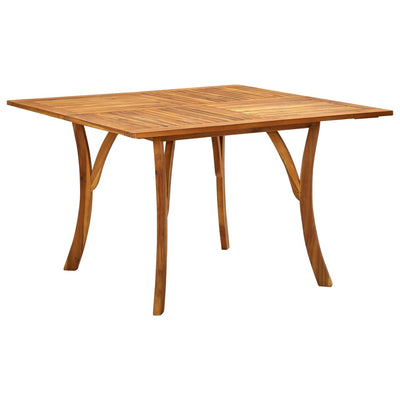 Dealsmate  Garden Table 120x120x75 cm Solid Acacia Wood