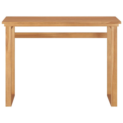 Dealsmate  Desk 100x45x75 cm Solid Teak Wood