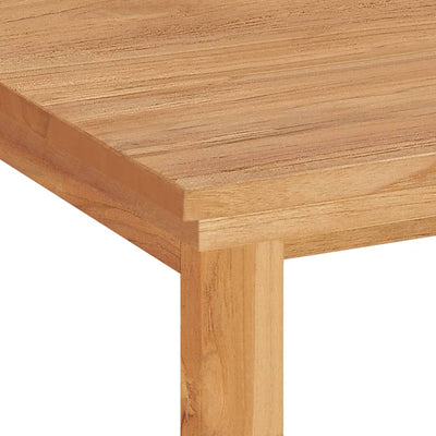 Dealsmate  Desk 100x45x75 cm Solid Teak Wood