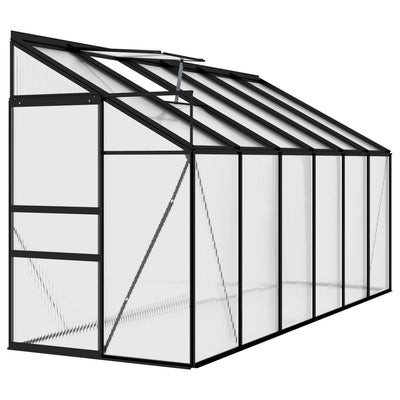 Dealsmate  Greenhouse Anthracite Aluminium 7.44 m³