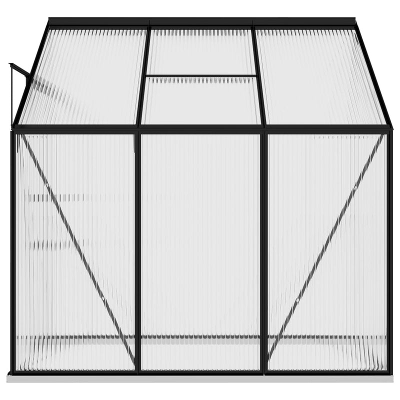 Dealsmate  Greenhouse Anthracite Aluminium 3.97 m³
