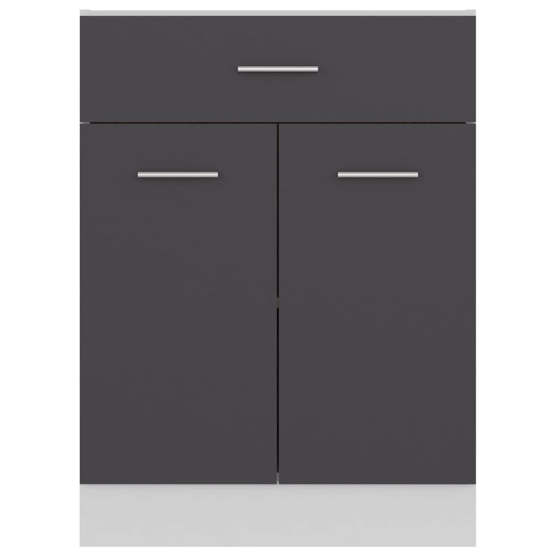 Dealsmate  Drawer Bottom Cabinet Grey 60x46x81.5 cm Engineered Wood