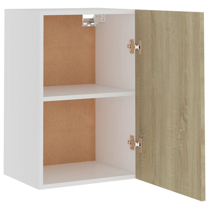 Dealsmate  Hanging Cabinet Sonoma Oak 39.5x31x60 cm Chipboard