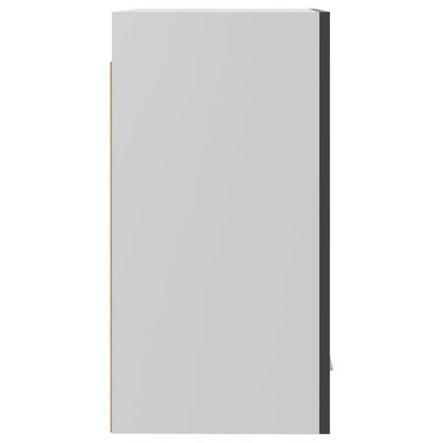 Dealsmate  Hanging Cabinet High Gloss Grey 39.5x31x60 cm Engineered Wood