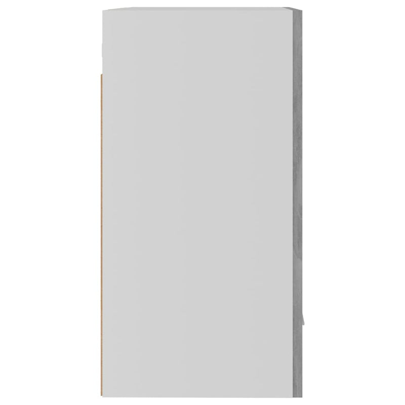Dealsmate  Hanging Cabinet Concrete Grey 50x31x60 cm Engineered Wood