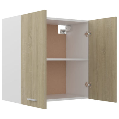 Dealsmate  Hanging Cabinet Sonoma Oak 60x31x60 cm Engineered Wood