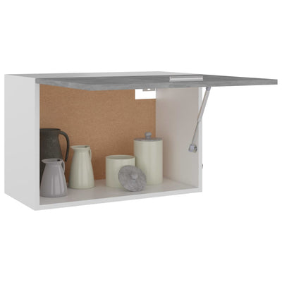 Dealsmate  Hanging Cabinet Concrete Grey 60x31x40 cm Engineered Wood