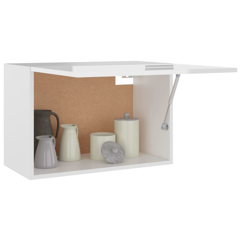 Dealsmate  Hanging Cabinet High Gloss White 60x31x40 cm Engineered Wood