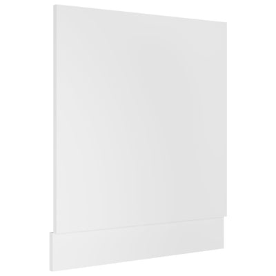 Dealsmate  Dishwasher Panel White 59.5x3x67 cm Engineered Wood