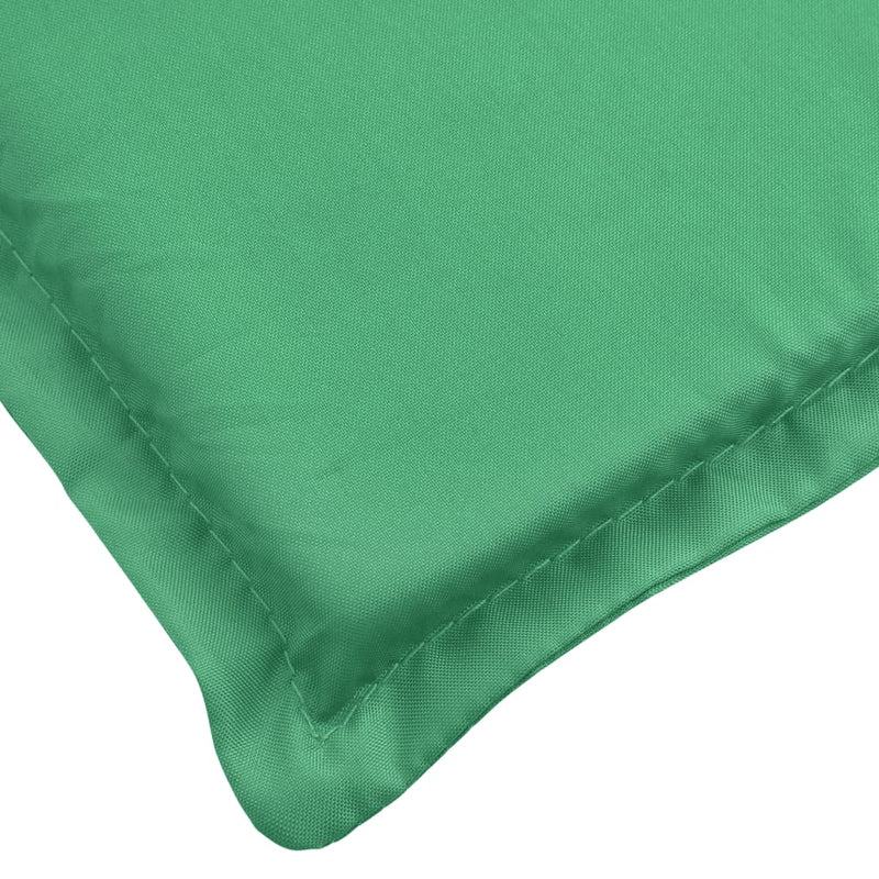 Dealsmate  Sun Lounger Cushion Green 200x60x3cm Oxford Fabric