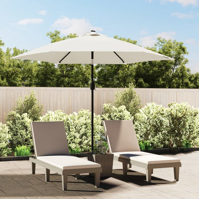 Dealsmate  Replacement Fabric for Outdoor Parasol Sand White 300 cm