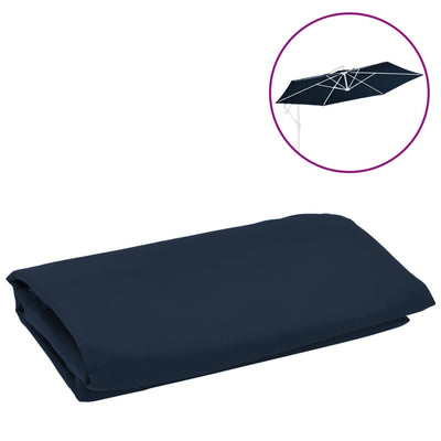 Dealsmate  Replacement Fabric for Cantilever Umbrella Blue 350 cm