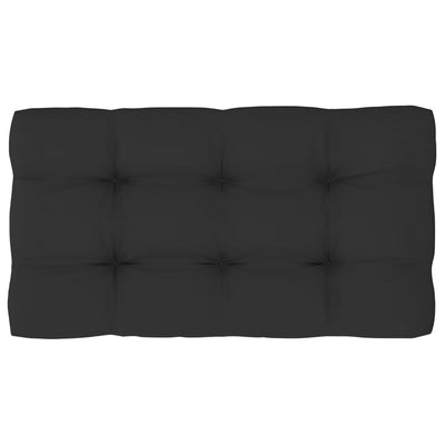 Dealsmate  Pallet Sofa Cushions 3 pcs Black