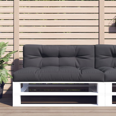 Dealsmate  Pallet Cushion Anthracite 120x40x12 cm Fabric