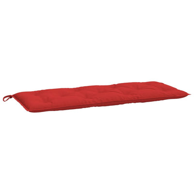 Dealsmate  Garden Bench Cushion Red 120x50x7 cm Oxford Fabric