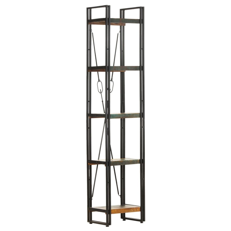 Dealsmate  5-Tier Bookcase 40x30x180 cm Solid Reclaimed Wood