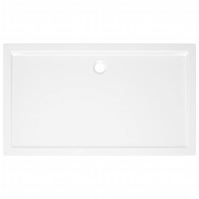 Dealsmate  Rectangular ABS Shower Base Tray White 70x120 cm