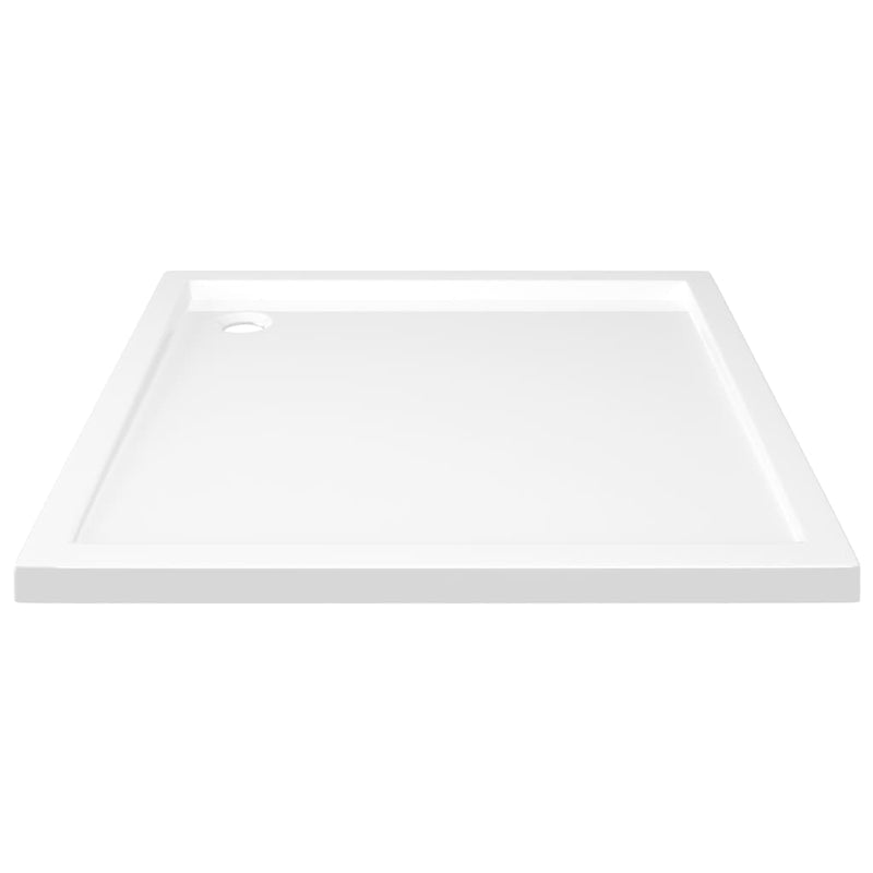 Dealsmate  Square ABS Shower Base Tray White 80x80 cm