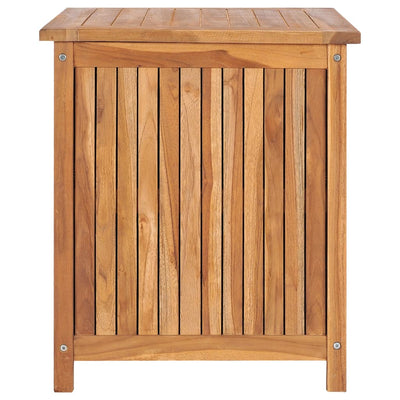 Dealsmate  Garden Storage Box 60x50x58 cm Solid Teak Wood
