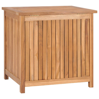 Dealsmate  Garden Storage Box 60x50x58 cm Solid Teak Wood