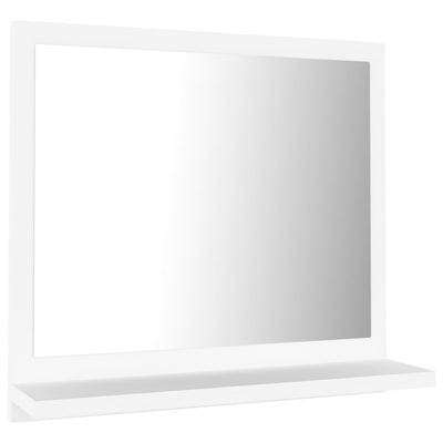 Dealsmate  Bathroom Mirror White 40x10.5x37 cm Engineered Wood