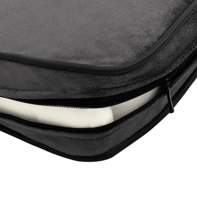 Dealsmate  Dog Sofa Dark Grey 81x43x31 cm Plush and Faux Leather
