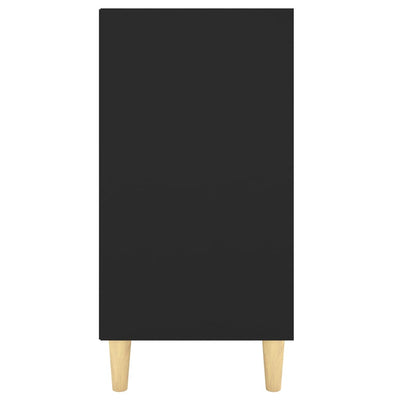 Dealsmate  Sideboard Black 103.5x35x70 cm Engineered Wood