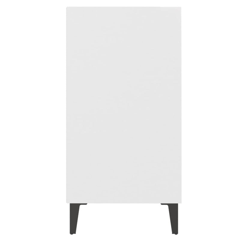 Dealsmate  Sideboard White 57x35x70 cm Engineered Wood