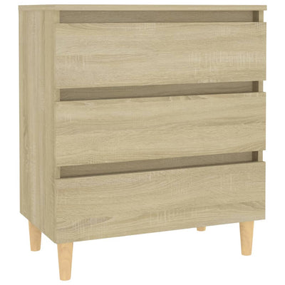 Dealsmate  Sideboard Sonoma Oak 60x35x69 cm Engineered Wood