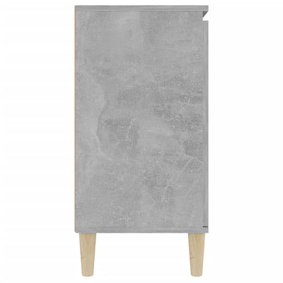 Dealsmate  Sideboard Concrete Grey 103.5x35x70 cm Engineered Wood
