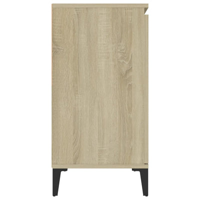 Dealsmate  Sideboard Sonoma Oak 104x35x70 cm Engineered Wood