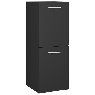 Dealsmate  Bathroom Furniture Set Grey Chipboard