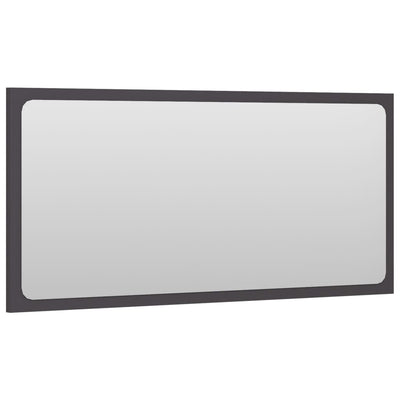 Dealsmate  Bathroom Furniture Set Grey Chipboard