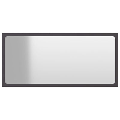 Dealsmate  Bathroom Furniture Set Grey Chipboard