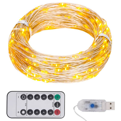 Dealsmate  LED String with 300 LEDs Warm White 30 m