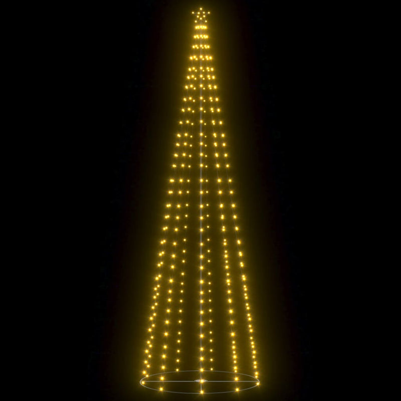 Dealsmate  Christmas Cone Tree 330 Warm White LEDs Decoration 100x300 cm
