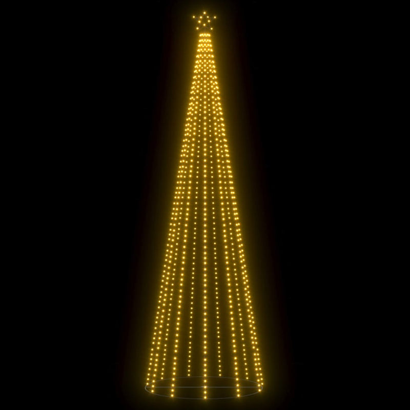 Dealsmate  Christmas Cone Tree 752 Warm White LEDs Decoration 160x500 cm