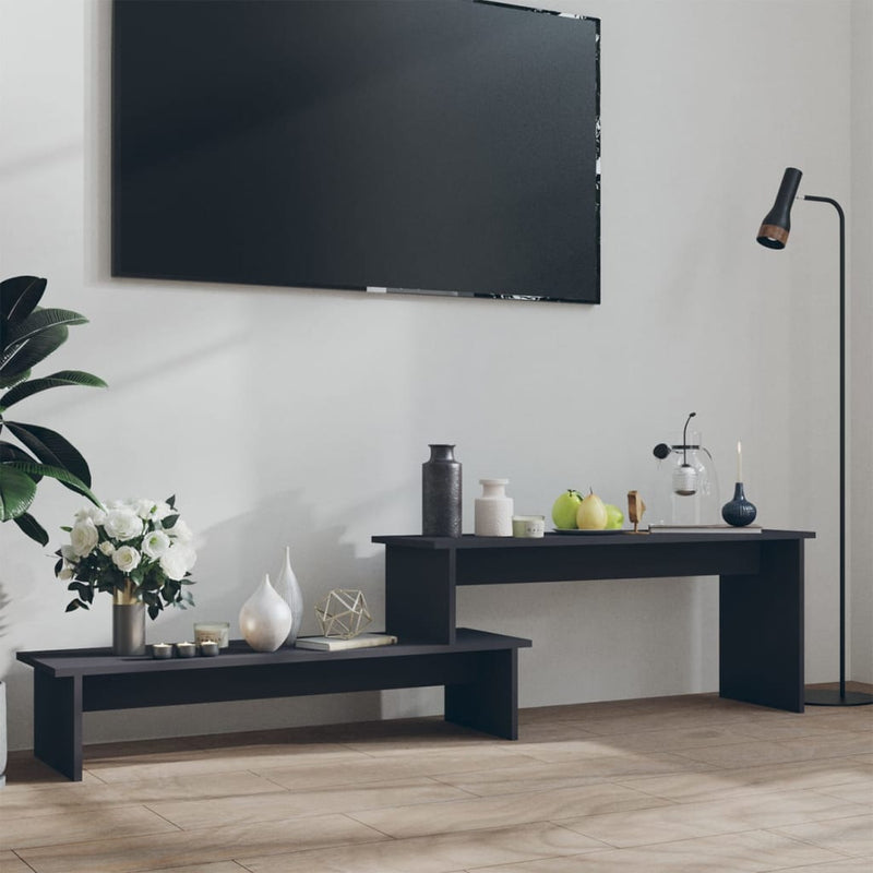 Dealsmate  TV Cabinet Grey 180x30x43 cm Engineered Wood