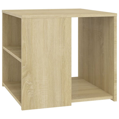 Dealsmate  Side Table Sonoma Oak 50x50x45 cm Engineered Wood