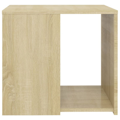 Dealsmate  Side Table Sonoma Oak 50x50x45 cm Engineered Wood