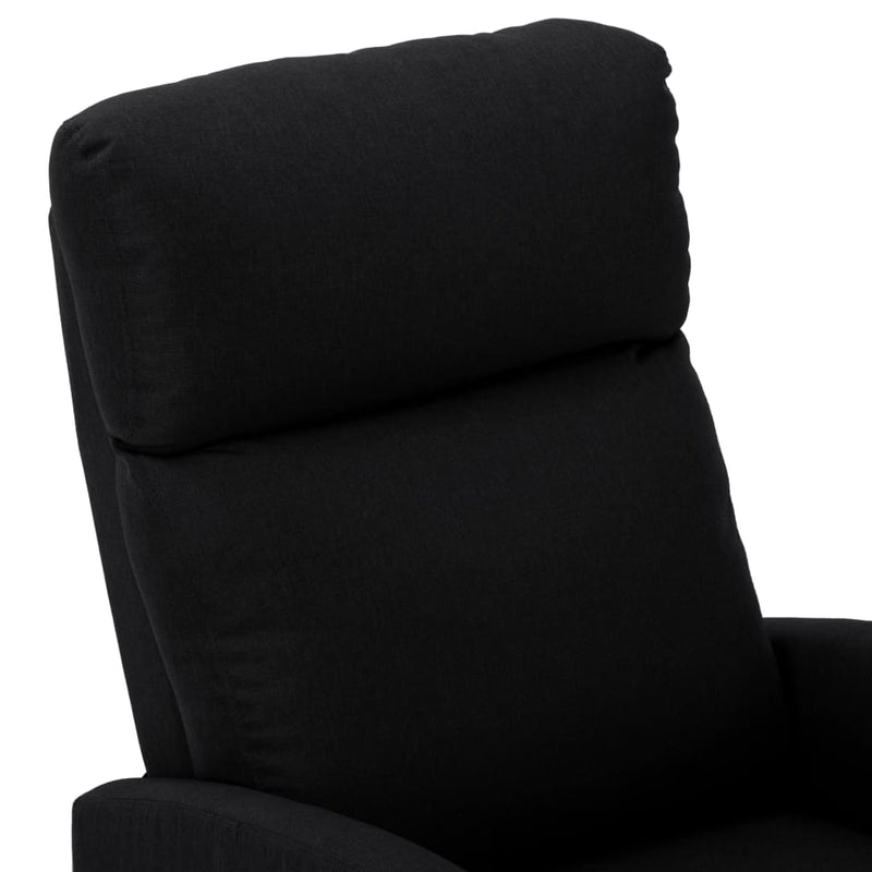 Dealsmate  Electric Massage Reclining Chair Black Fabric