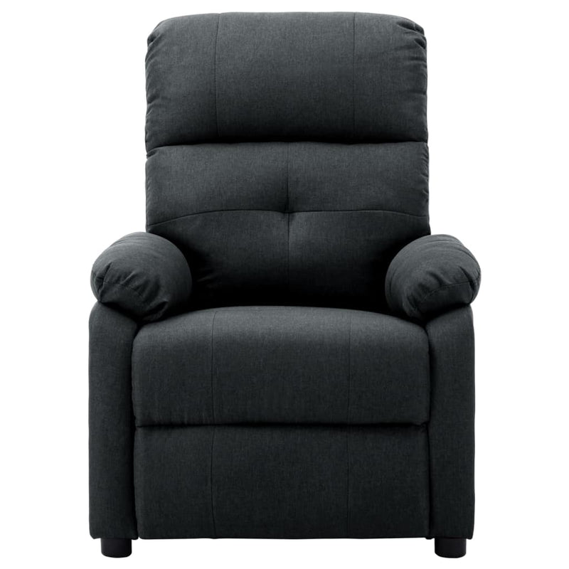 Dealsmate  Electric Massage Recliner Chair Dark Grey Fabric