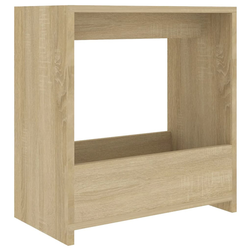 Dealsmate  Side Table Sonoma Oak 50x26x50 cm Engineered Wood