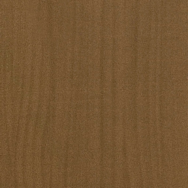 Dealsmate  4-Tier Book Cabinet Brown 60x30x140 cm Solid Pine Wood