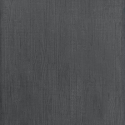 Dealsmate  Storage Shelf Grey 60x30x105 cm Solid Pine Wood