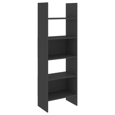 Dealsmate  4 Piece Book Cabinet Set Grey Chipboard