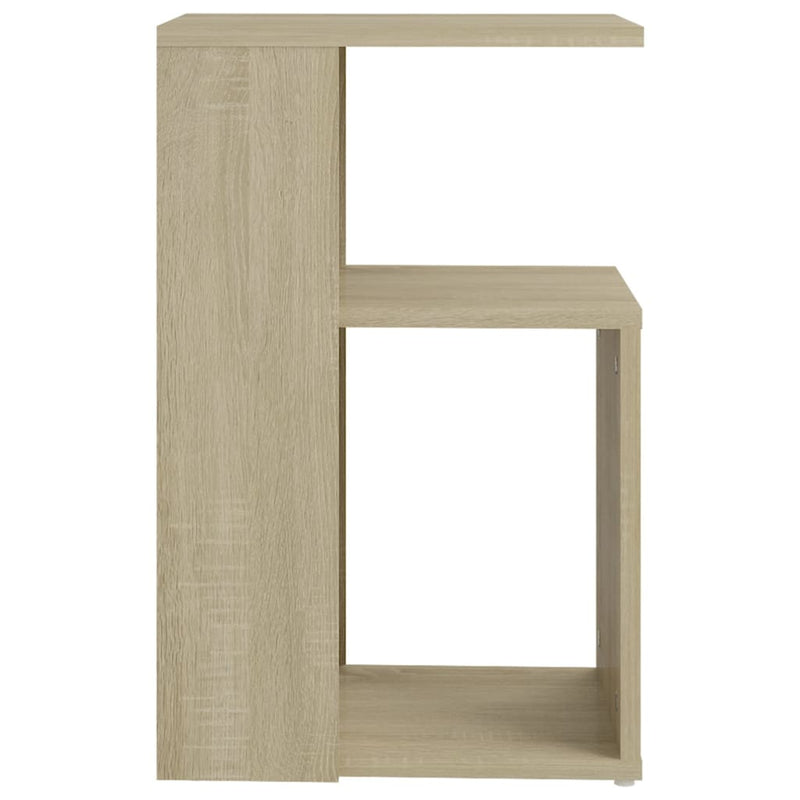 Dealsmate  Side Table Sonoma Oak 36x30x56 cm Engineered Wood